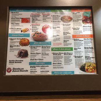 Rumbi Island Grill - menu - Burgers Near Me - Sandy, Utah Rumbi Island Grill - menu - Burgers Near Me - Sandy, Utah