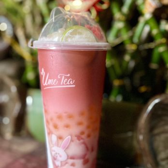 Ume Tea - Coconut Slush with Watermelon - Bubble Tea Near Me - Milpitas, California Ume Tea - Coconut Slush with Watermelon - Bubble Tea Near Me - Milpitas, California