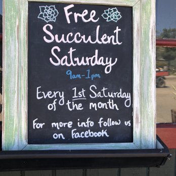 Waterwise Botanicals - Free succulents the 1st Saturday of every month! - Nurseries & Gardening Near Me - Bonsall, California Waterwise Botanicals - Free succulents the 1st Saturday of every month! - Nurseries & Gardening Near Me - Bonsall, California