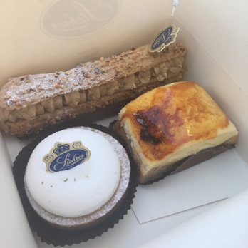 Stohrer - A Paris-Brest, Lemon Tart, and an apple pastry - Candy Stores Near Me - Paris, 75
