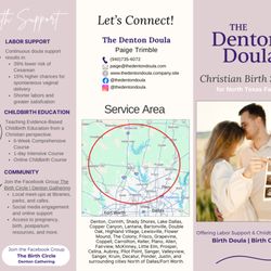 The Denton Doula - Birth Support, Service Area, Contact Info