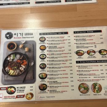 LEE GA - Menu - Korean Near Me - Los Angeles, California