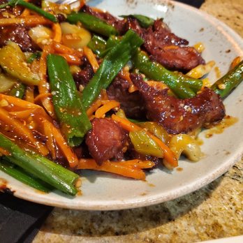 P.F. Chang's - Beef a la Sichuan. Not very spicy but sweeter then ice cream. - Chinese Near Me - West Des Moines, Iowa P.F. Chang's - Beef a la Sichuan. Not very spicy but sweeter then ice cream. - Chinese Near Me - West Des Moines, Iowa