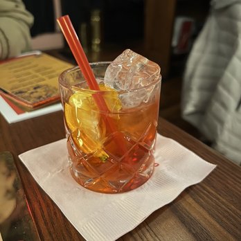 Osteria Stella - Traditional Negroni - Italian Near Me - Knoxville, Tennessee