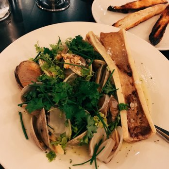 Reds' Bistro - Little neck clams and bone marrow - New American Near Me - Loomis, California