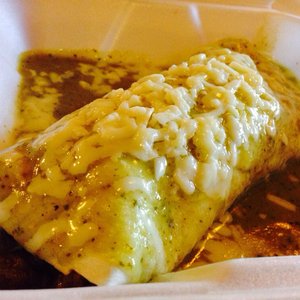 Photo of Chihuahua's Grill & Cantina - Winnemucca, NV, United States. Traditional burrito with carne asada $6.95