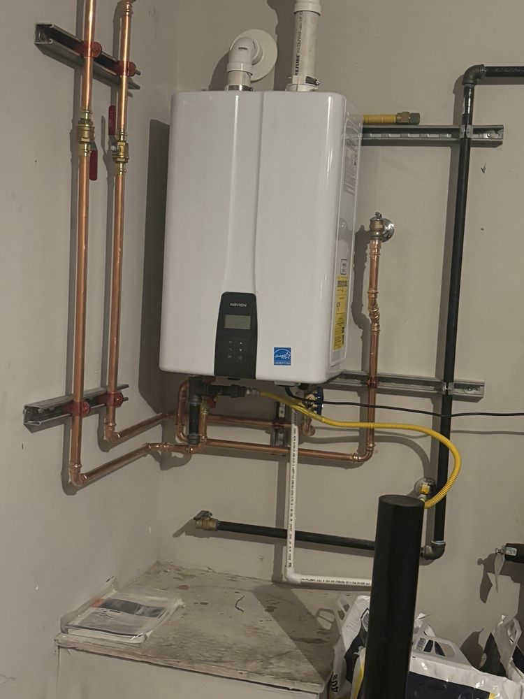 Slide of Right Connection Plumbing & Drain