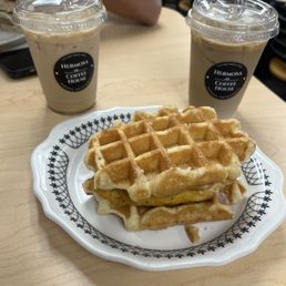 Chicken and waffles