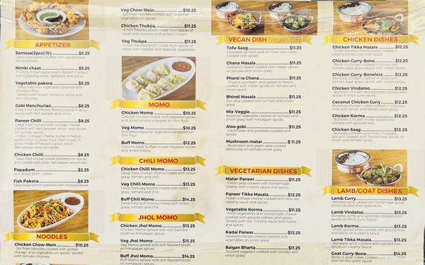 Menu photo 7 Gurung Kitchen San Francisco, CA Menu photo 7 Gurung Kitchen San Francisco, CA