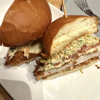 Common Stock - Crispy chicken sandwich - New American Near Me - San Diego, California Common Stock - Crispy chicken sandwich - New American Near Me - San Diego, California