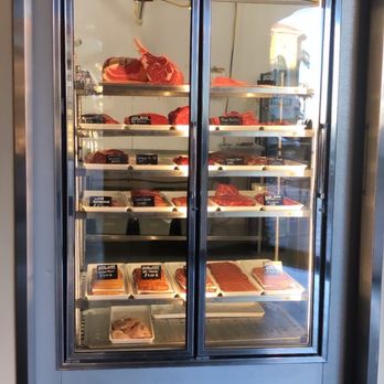 Echo & Rig - Downstairs where the butcher/display of the meat and waiting area is. - Steakhouses Near Me - Las Vegas, Nevada Echo & Rig - Downstairs where the butcher/display of the meat and waiting area is. - Steakhouses Near Me - Las Vegas, Nevada