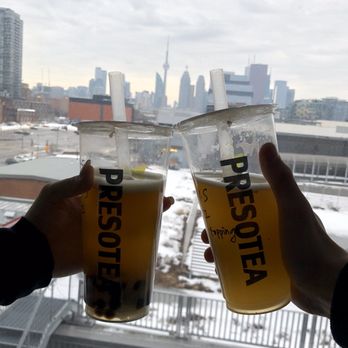 Presotea - Passion fruit - Bubble Tea Near Me - Downtown Toronto, Ontario