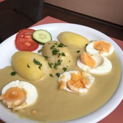 Cafe-Restaurant Berlin/Mitte - Mustard eggs