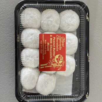 Maui Specialty Chocolates - Peanut Butter & Milk Chocolate Mochi - Desserts Near Me - Kahului, Hawaii Maui Specialty Chocolates - Peanut Butter & Milk Chocolate Mochi - Desserts Near Me - Kahului, Hawaii