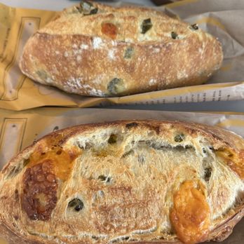 Bread & Cie - Jalapeño cheddar loaves - Bakeries Near Me - San Diego, California Bread & Cie - Jalapeño cheddar loaves - Bakeries Near Me - San Diego, California