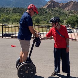 Learning how to operate the segway