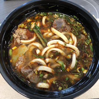 Omni Palace - Yonge Sheppard Centre - Braised beef noodles (round thick). Tasty; beef is tender; not many veggies (maybe 1/2 bok choy) - Noodles Near Me - Toronto, Ontario Omni Palace - Yonge Sheppard Centre - Braised beef noodles (round thick). Tasty; beef is tender; not many veggies (maybe 1/2 bok choy) - Noodles Near Me - Toronto, Ontario