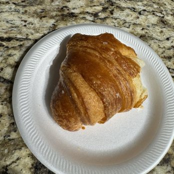 Hando Coffee Bar - My half eaten croissant - Coffee & Tea Near Me - Manvel, Texas