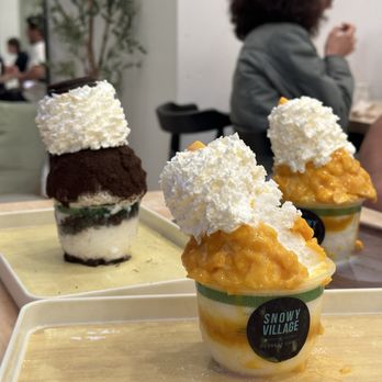 Snowy Village - Desserts Near Me - Portland, Oregon