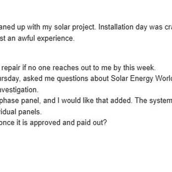 Solar Energy World - Email 1 of many - Solar Installation Near Me - Laurel, Maryland
