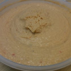The Hummus Guy - Spicy Hummus w/ Harissa!