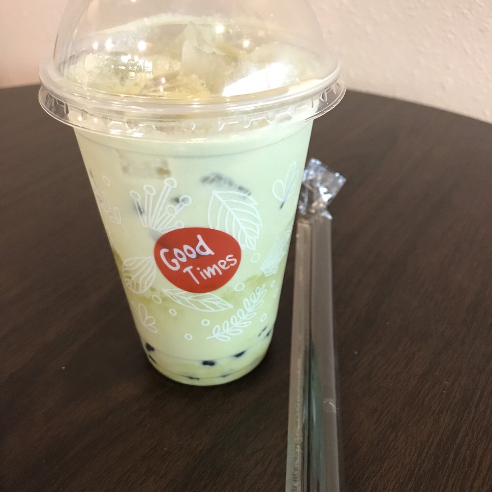 Cakes n' Mor - Matcha milk tea w/ tapioca - Bakeries Near Me - Houston, Texas