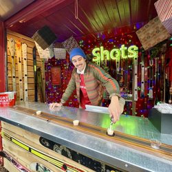 Jack Frost Christmas Holiday Pop Up  - Ski shots