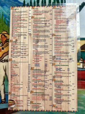 Menu photo 8 Chapultepec Hallandale Beach, FL Menu photo 8 Chapultepec Hallandale Beach, FL