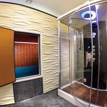 Oly Float - The Metal Room has a steam shower, great for further post-float relaxation. - Float Spa Near Me - Olympia, Washington Oly Float - The Metal Room has a steam shower, great for further post-float relaxation. - Float Spa Near Me - Olympia, Washington
