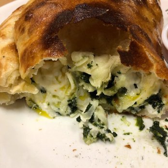 Primavera Pizza - White Calzone. - Italian Near Me - Matthews, North Carolina Primavera Pizza - White Calzone. - Italian Near Me - Matthews, North Carolina