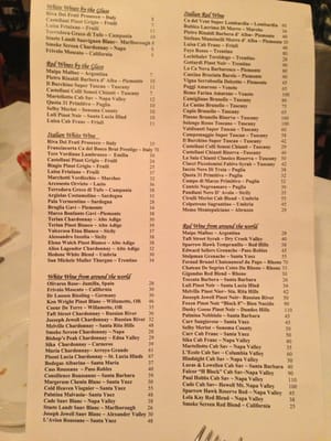 Menu photo 7 Trattoria I Trulli Encinitas, CA Menu photo 7 Trattoria I Trulli Encinitas, CA