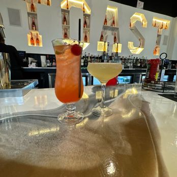 Toast It IZ - Upper Wacker & Peach Ting (Tequila based drinks) - American Near Me - Chicago, Illinois