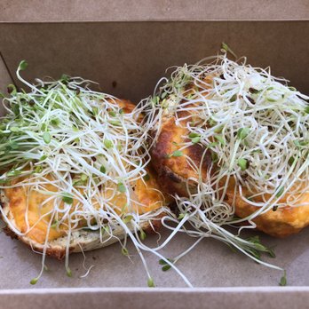 Bagel Cafe - The Super Emma = Super Yummy! - Bagels Near Me - Isla Vista, California