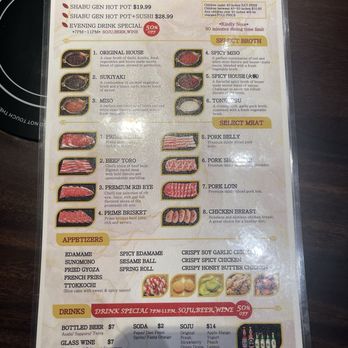 Shabu Gen - Menu - Hot Pot Near Me - Elk Grove, California Shabu Gen - Menu - Hot Pot Near Me - Elk Grove, California