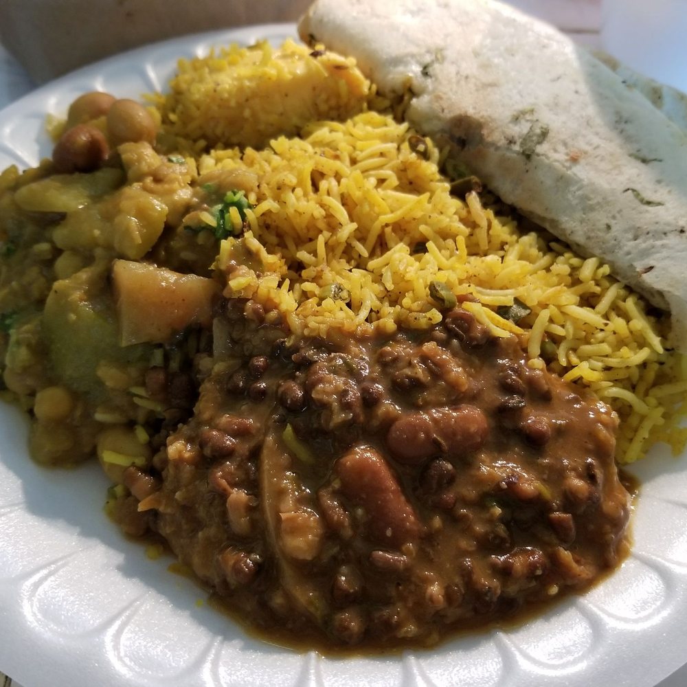 Vegan Curry meal. $8