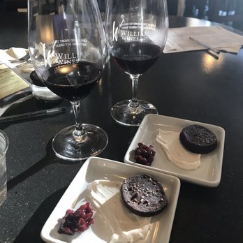 Williamson Wines - Favorite way to end the tasting, with fabulous dessert! - Wine Tasting Room Near Me - Healdsburg, California Williamson Wines - Favorite way to end the tasting, with fabulous dessert! - Wine Tasting Room Near Me - Healdsburg, California