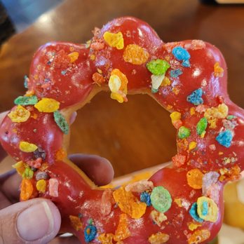 Mochinut - Bellevue - Raspberry Rainbow. - Donuts Near Me - Bellevue, Washington Mochinut - Bellevue - Raspberry Rainbow. - Donuts Near Me - Bellevue, Washington