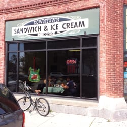 Downtown Sandwich & Ice Cream Shoppe - Old school brick storefront