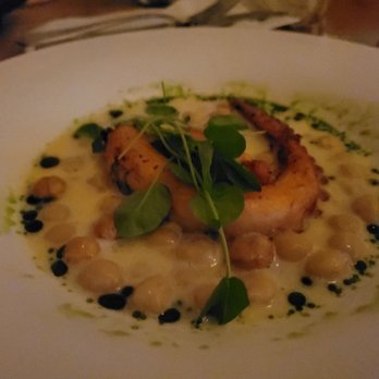 Chez Moi - Octopus with chick pea appetizer. - French Near Me - Brooklyn, New York