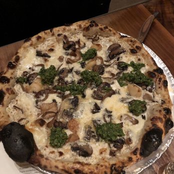 Nightingale - mushroom pizza - Live/Raw Food Near Me - Vancouver, British Columbia