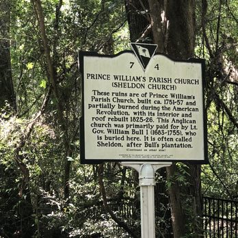 Old Sheldon Church Ruins - Landmarks & Historical Buildings Near Me - Yemassee, South Carolina Old Sheldon Church Ruins - Landmarks & Historical Buildings Near Me - Yemassee, South Carolina