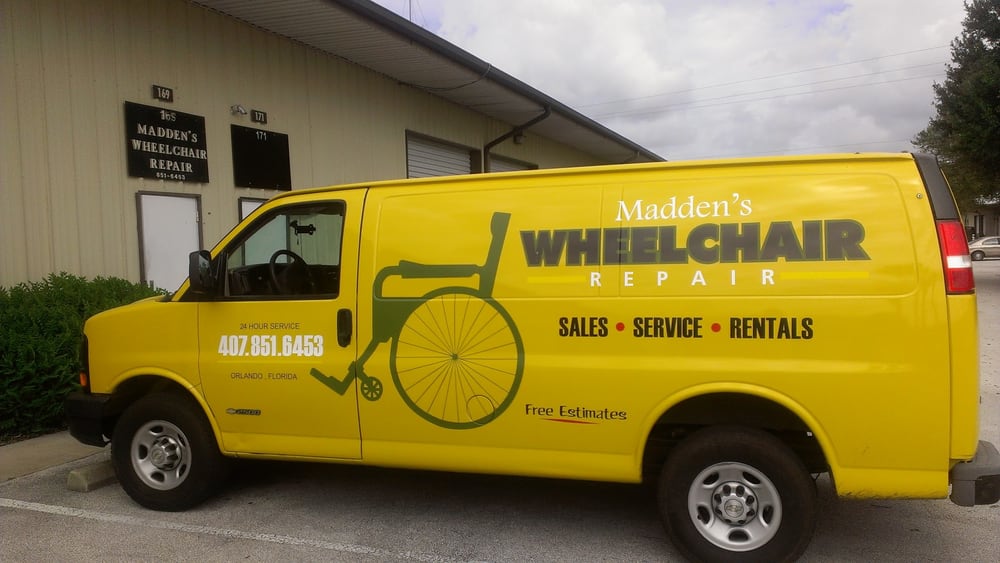 MADDEN’S WHEELCHAIR REPAIR Updated September 2024 169 Drennen Rd