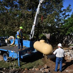 We provide propane tanks to our customers as part of the service to make it worry-free!