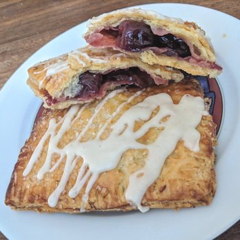 With Love, From Scratch - 1 cherry and 1 apple hand pie - Desserts Near Me