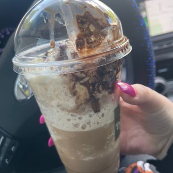 Panera Bread - Less than half full mocha - Salad Near Me - Mt Vernon, Illinois
