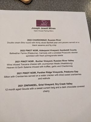Joseph Jewell Wines by null
