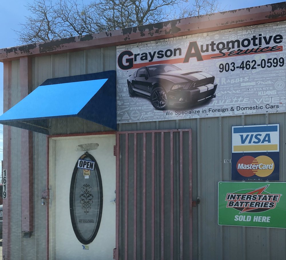 GRAYSON AUTOMOTIVE SERVICE Updated June 2024 1619 S Armstrong Ave
