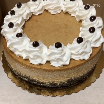 Everything is Cheesecake - Espresso Cheesecake with Chocolate Espresso Beans - Desserts Near Me - Lansing, Michigan