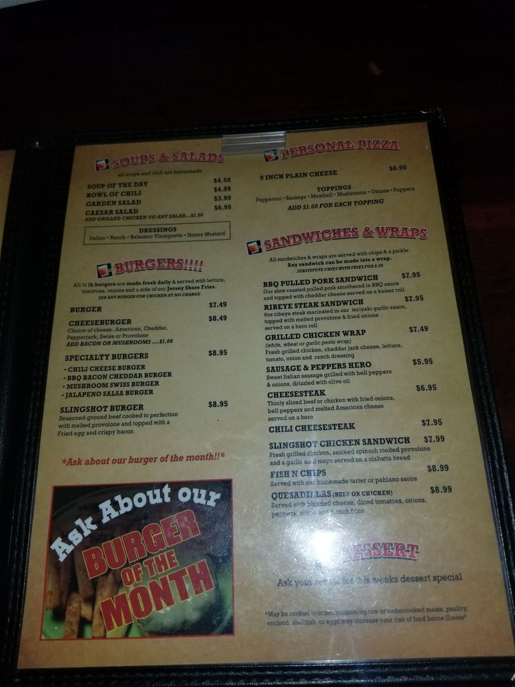 SLINGSHOTS BAR AND GRILL 10 Reviews American (Traditional) 110 S