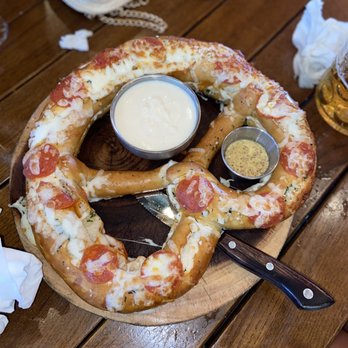 Bronson Bierhall - Pepperoni Pretzel - New American Near Me - Arlington, Virginia